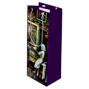 Sac Cadeau Pour Bouteille Éblouissant