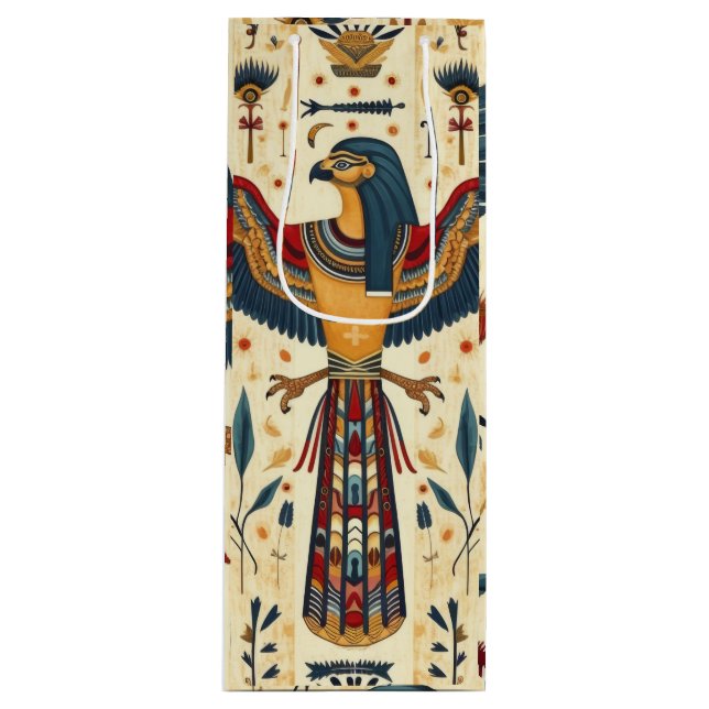 Sac Cadeau Pour Bouteille #EgyptianCoasters #PharaohCoasters #AncientEgyptDe (Devant)
