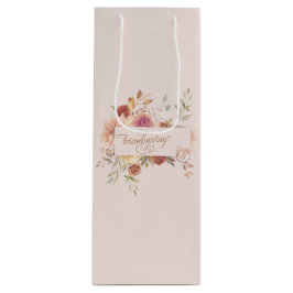 Sac Cadeau Pour Bouteille Elégant Amical Soigné