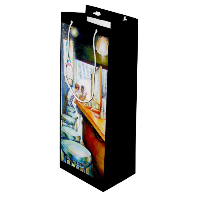 Sac Cadeau Pour Bouteille Émotionnel pour motiver, logique pour justifier (Devant Angle)