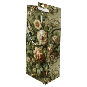 Sac Cadeau Pour Bouteille Fade to Grace - gothique baroque