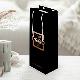 Sac Cadeau Pour Bouteille Logo de l'entreprise personnalisée Cadeau promotio