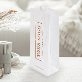 Sac Cadeau Pour Bouteille Logo de l'entreprise personnalisée Cadeau promotio