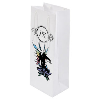 Sac Cadeau Pour Bouteille Lotus Shadow Fairy