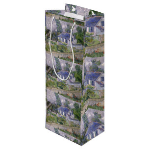 Sac Cadeau Pour Bouteille Maisons vintage Vincent van Gogh à Auvers Vin Gif