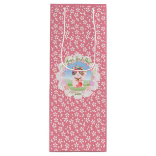 Sac Cadeau Pour Bouteille Maneki Neko Lucky Luna Party