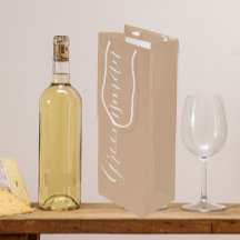 Mariage de script stylisé beige Groomsman