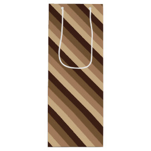 Sac Cadeau Pour Bouteille Milk chocolat