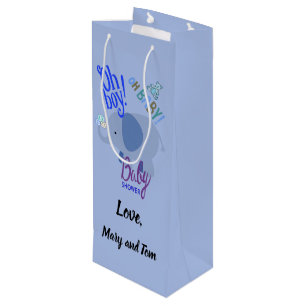 Sac Cadeau Pour Bouteille Mon bébé ! Baby shower enchanteur
