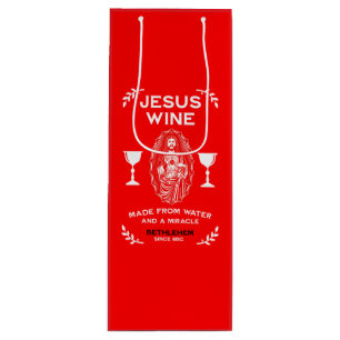 Sac Cadeau Pour Bouteille Nouveauté vin saint de Noël