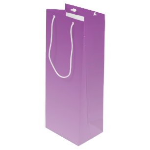Sac Cadeau Pour Bouteille Ombre pourpre doux