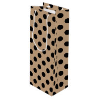 Pois noirs sur beige