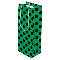 Pois noirs sur vert frais