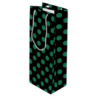 Pois vert et noir