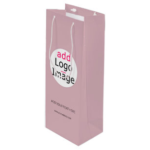 Sac Cadeau Pour Bouteille Professionnel Personnalisable Entreprise Teinte Ro