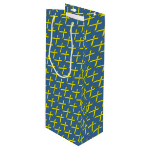 Sac Cadeau Pour Bouteille Ruban standard jaune par Kenneth Yoncich