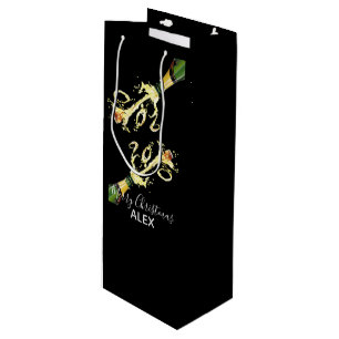 Sac Cadeau Pour Bouteille Sac-Cadeau Vin-Champagne Splash