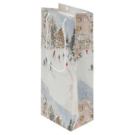 Sac Cadeau Pour Bouteille skiiers 2