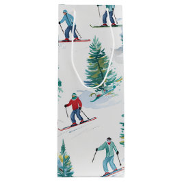 Sac Cadeau Pour Bouteille skiiers 3