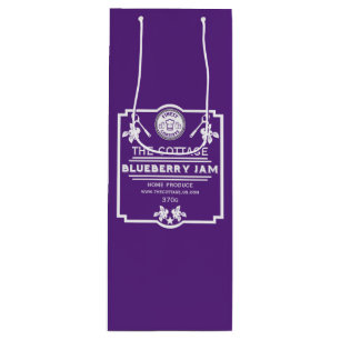 Sac Cadeau Pour Bouteille Vendeur de confiture Blueberry