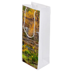 Sac Cadeau Pour Bouteille Vue d'automne Alley Spring