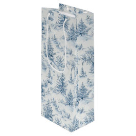 Sac Cadeau Pour Bouteille winter wonderland