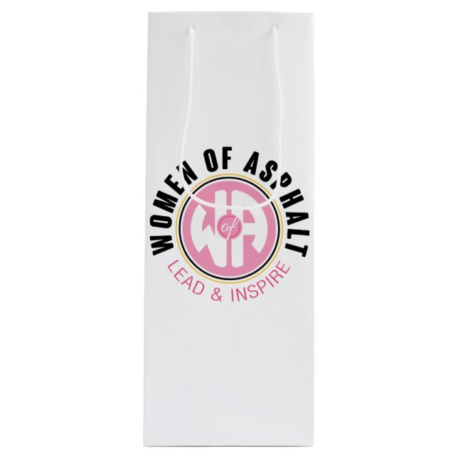 Sac cadeau pour femmes d'asphalte (Devant)