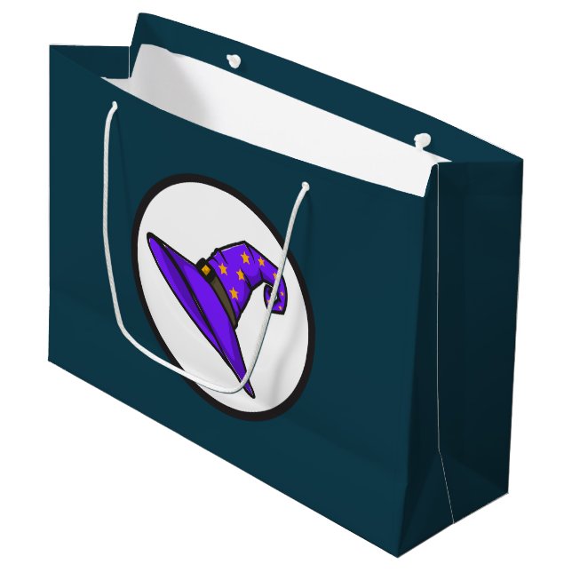 Sac cadeau pour jeton Voodoo - Grand, brillant (MA (Devant Angle)