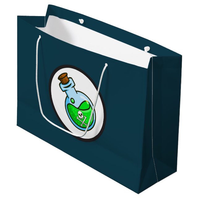 Sac cadeau pour jeton Voodoo - Grand, brillant (PO (Devant Angle)