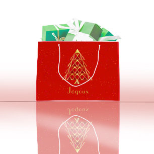 Sac cadeau Red Joyoux Noel