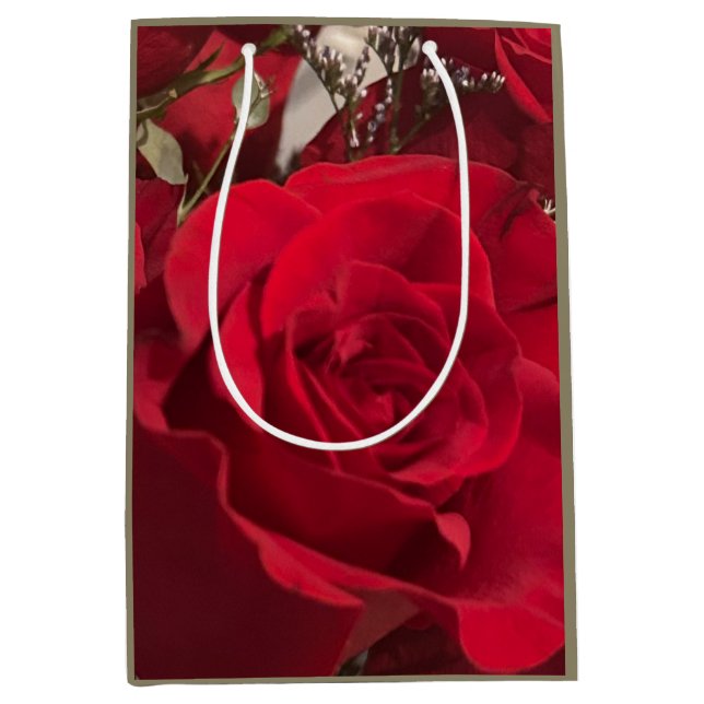 Sac cadeau Red Roses (Devant)