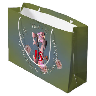 Sac cadeau Retro Ballet Chaussures