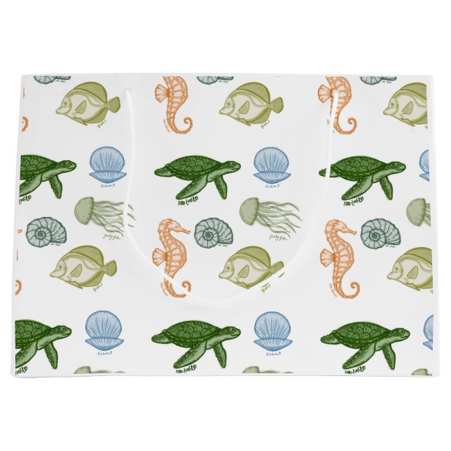 Sac cadeau Sea Life (Devant)