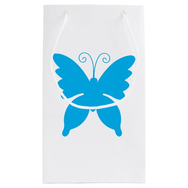 Sac cadeau Silhouette Papillon (Dos)