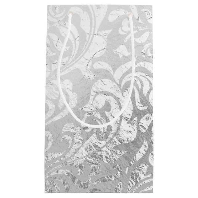 Sac cadeau Silver Swirl (Devant)