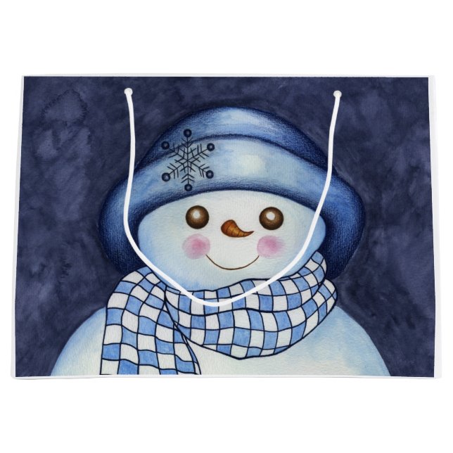 Sac cadeau Snowman (Devant)