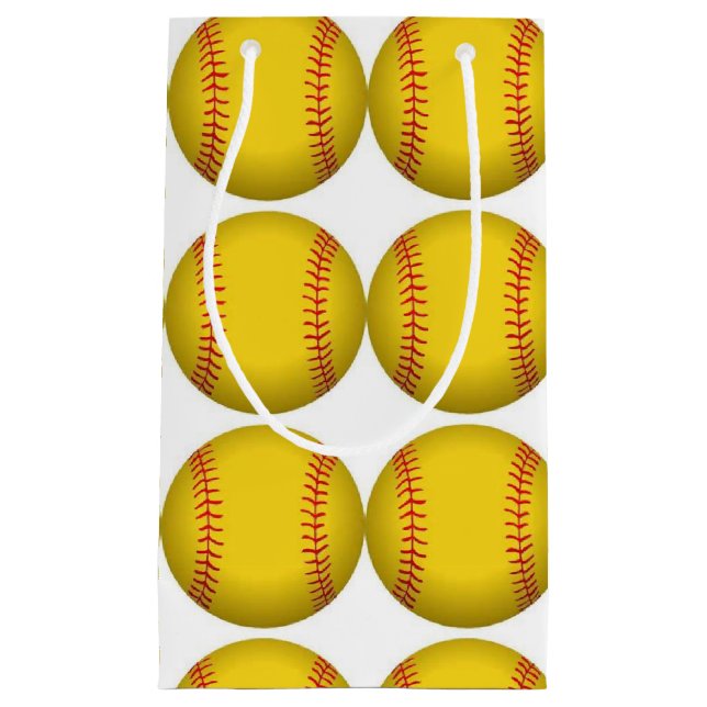 Sac cadeau softball (Devant)