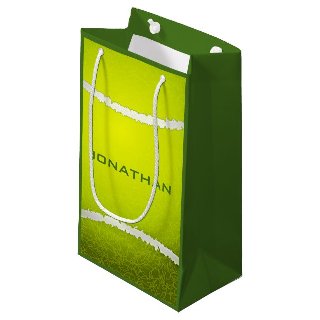 Sac cadeau Tennis Design (Devant Angle)