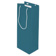 Sac cadeau Turquoise Blue Wine
