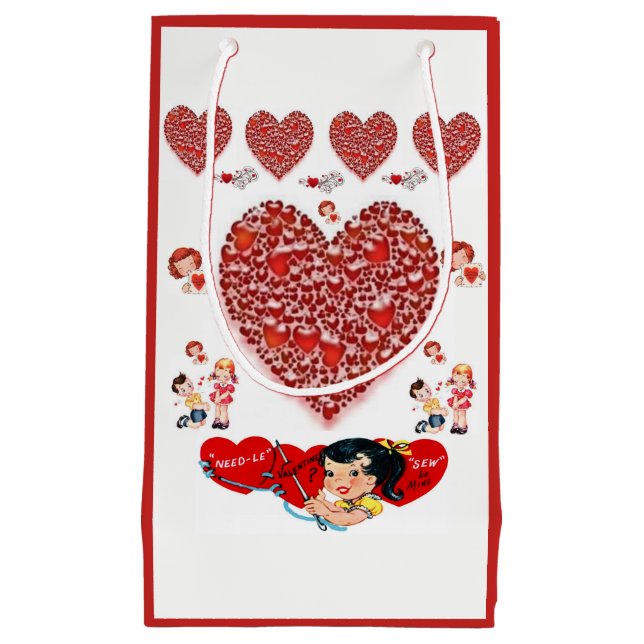 Sac cadeau Valentine's (Devant)