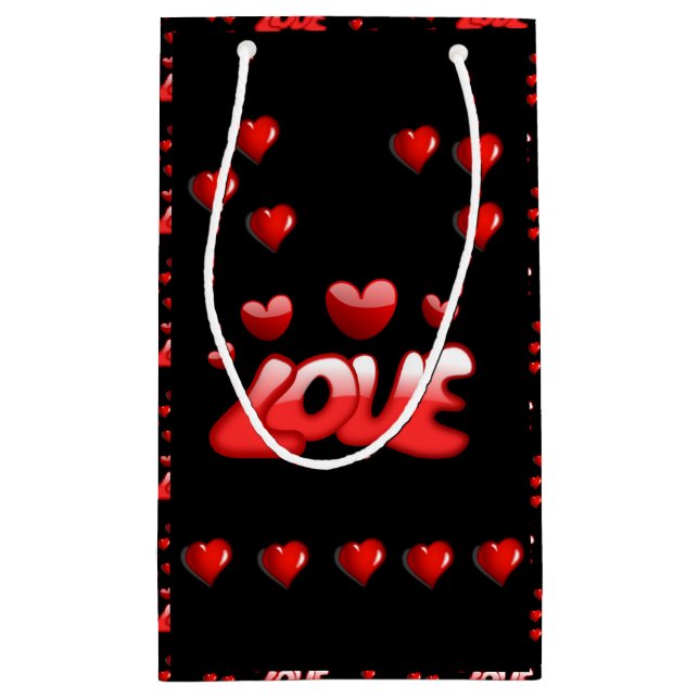 Sac cadeau Valentine's (Dos)