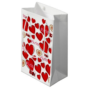 Sac cadeau Valentine's Paris France