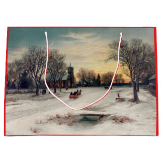 SAC Cadeau « VEILLE DE NOËL (1885) DE W.C. BAUER »