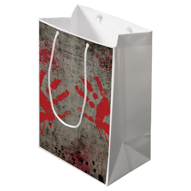 Sac cadeau Zombie Apocalypse (Devant Angle)