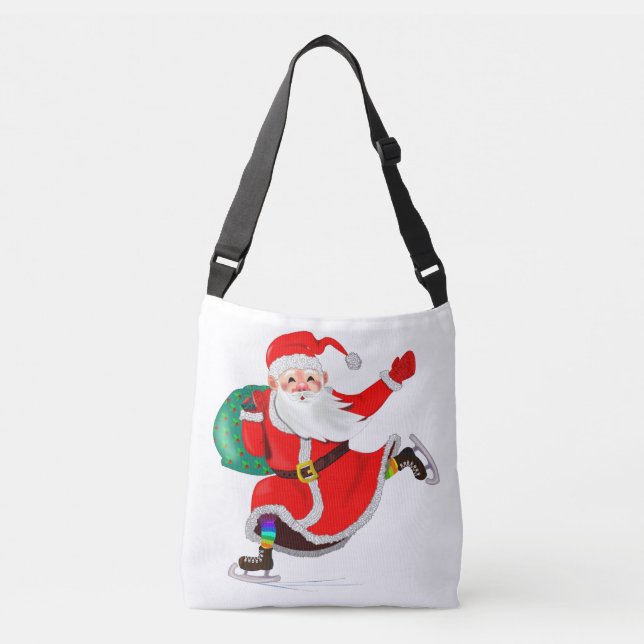 Sac carrossable de Noël du Père Noël (Devant)