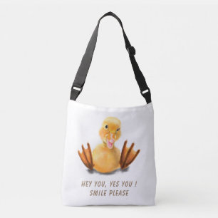 Sac carrossable drôle avec canard Jaune Joyeux - S