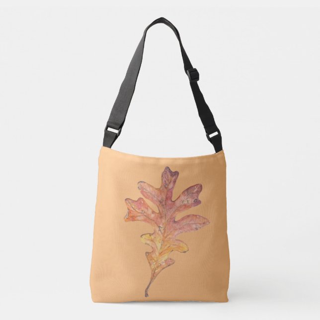 Sac carrossable en feuilles de chêne de grande tai (Devant)