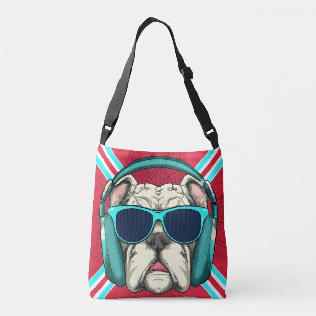 Sac carrossable Groove Pup tout-sur-impression (Dos)