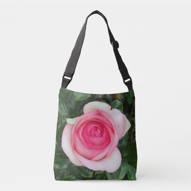 Sac carrossable rose (Devant)