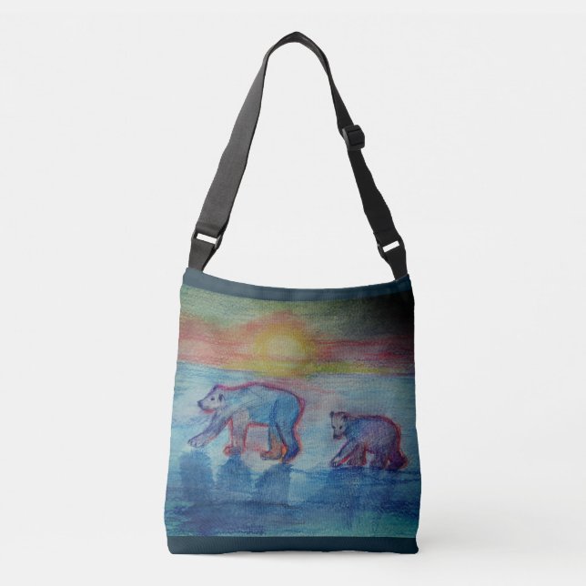 Sac carrossable tout-sur-impression personnalisé p (Devant)